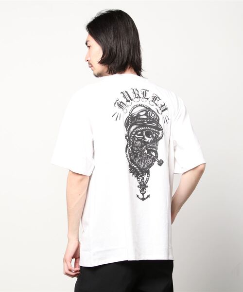 Hurley (ハーレー)の「【ムラサキスポーツ別注】Hurley/ハーレー ルーズシルエット バックプリントTシャツ MSS2200049(Tシャツ/カットソー・メンズ・ホワイト/グレー/ブラック・M/S/L)」の4枚目の写真