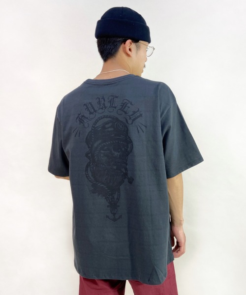 Hurley (ハーレー)の「【ムラサキスポーツ別注】Hurley/ハーレー ルーズシルエット バックプリントTシャツ MSS2200049(Tシャツ/カットソー・メンズ・ホワイト/グレー/ブラック・M/S/L)」の1枚目の写真