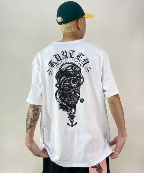 Hurley (ハーレー)の「【ムラサキスポーツ別注】Hurley/ハーレー ルーズシルエット バックプリントTシャツ MSS2200049(Tシャツ/カットソー・メンズ・ホワイト/グレー/ブラック・M/S/L)」の2枚目の写真