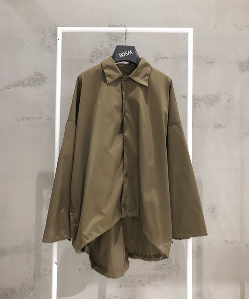 URU(ウル)の「【URU / ウル】LONG SLEEVE SHIRTS(シャツ/ブラウス・メンズ・カーキ/ブルー・SMALL/MEDIUM)」の2枚目の写真