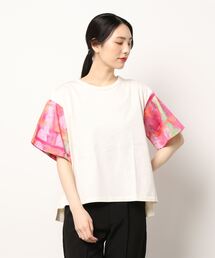 KID BLUE | キッドブルー -ラッタラッタルＰｔ -5分袖トップス -KRSN370 -kidblue(その他トップス)