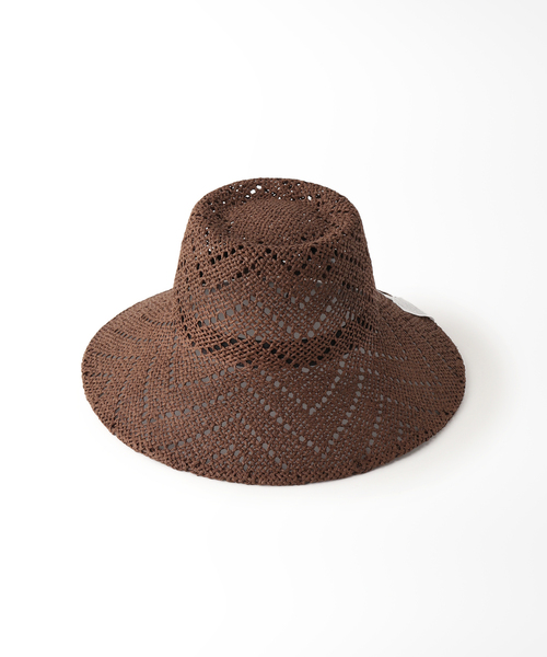 La Maison de Lyllis(メゾンドリリス)の「【La Maison de Lyllis/ラメゾンドリリス】 VAUCHO:ハット(ハット・レディース・ホワイト系その他/ブラウン・FREE)」の13枚目の写真