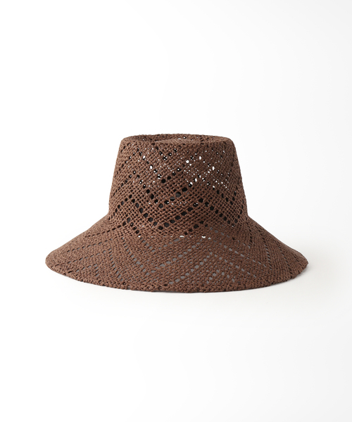 La Maison de Lyllis(メゾンドリリス)の「【La Maison de Lyllis/ラメゾンドリリス】 VAUCHO:ハット(ハット・レディース・ホワイト系その他/ブラウン・FREE)」の14枚目の写真