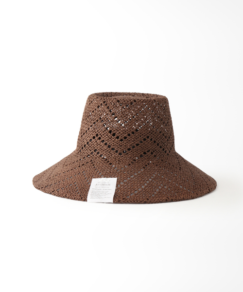 La Maison de Lyllis(メゾンドリリス)の「【La Maison de Lyllis/ラメゾンドリリス】 VAUCHO:ハット(ハット・レディース・ホワイト系その他/ブラウン・FREE)」の16枚目の写真