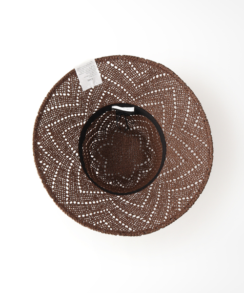 La Maison de Lyllis(メゾンドリリス)の「【La Maison de Lyllis/ラメゾンドリリス】 VAUCHO:ハット(ハット・レディース・ホワイト系その他/ブラウン・FREE)」の18枚目の写真