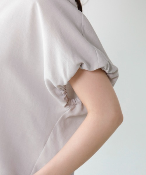 M.deux（エムドゥ）の「リネンライクセットアップ（セットアップ・レディース・ライトグレー/ブラック・MEDIUM）」の9枚目の写真