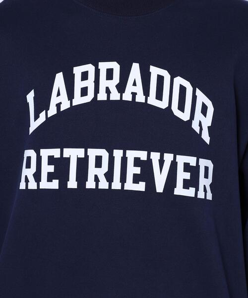 Labrador Retriever（ラブラドールリトリーバー）の「Labrador Retriever(ラブラドール レトリバー)別注ウラケクルーネックスウェット（スウェット・メンズ・ホワイト/ネイビー・X-LARGE/LARGE/SMALL/MEDIUM）」の19枚目の写真