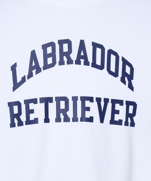 Labrador Retriever（ラブラドールリトリーバー）の「Labrador Retriever(ラブラドール レトリバー)別注ウラケクルーネックスウェット（スウェット・メンズ・ホワイト/ネイビー・X-LARGE/LARGE/SMALL/MEDIUM）」の20枚目の写真