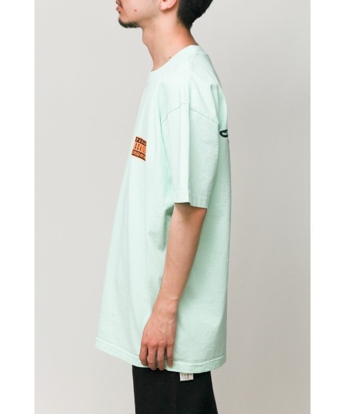 THE DAWN B（ダウンビー）の「【The Dawn B】SMILE JESUS（Tシャツ/カットソー・メンズ・ホワイト/サックスブルー・M/L/XL）」の8枚目の写真