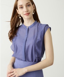 ◆ラッセルチェックコンビブラウス