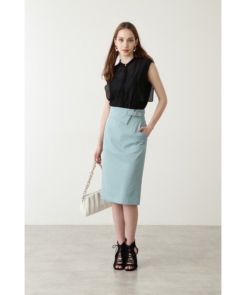 PINKY&DIANNE(ピンキーアンドダイアン)の「◆ラッセルチェックコンビブラウス(シャツ/ブラウス・レディース・ブラック/パープル系その他2・38)」の11枚目の写真