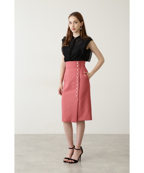 PINKY&DIANNE(ピンキーアンドダイアン)の「◆ラッセルチェックコンビブラウス(シャツ/ブラウス・レディース・ブラック/パープル系その他2・38)」の12枚目の写真