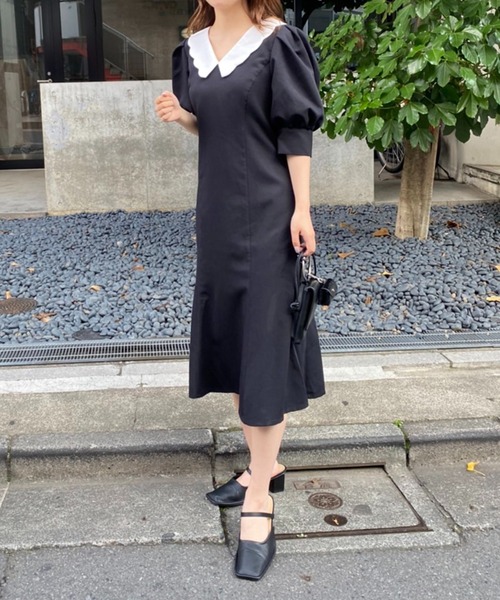 one after another NICE CLAUP（ワンアフターアナザーナイスクラップ）の「ストラップ付きミュール（その他シューズ・レディース・アイボリー/ブラック・SMALL/MEDIUM/LARGE）」の17枚目の写真