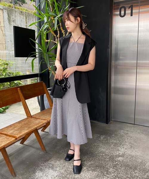 one after another NICE CLAUP（ワンアフターアナザーナイスクラップ）の「ストラップ付きミュール（その他シューズ・レディース・アイボリー/ブラック・SMALL/MEDIUM/LARGE）」の10枚目の写真