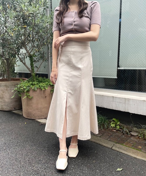 one after another NICE CLAUP（ワンアフターアナザーナイスクラップ）の「ストラップ付きミュール（その他シューズ・レディース・アイボリー/ブラック・SMALL/MEDIUM/LARGE）」の5枚目の写真