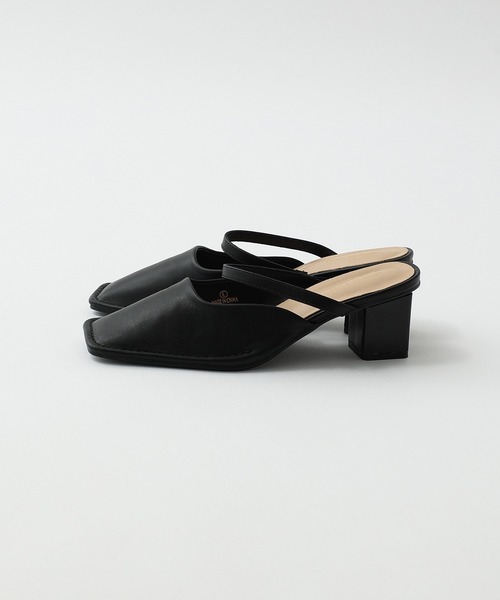 one after another NICE CLAUP（ワンアフターアナザーナイスクラップ）の「ストラップ付きミュール（その他シューズ・レディース・アイボリー/ブラック・SMALL/MEDIUM/LARGE）」の13枚目の写真