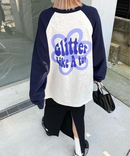 【美品】“FLOWER ORB LAYERS” ロンT WHO'S WHO gallery（フーズフーギャラリー）の「《WEB限定》フラワー