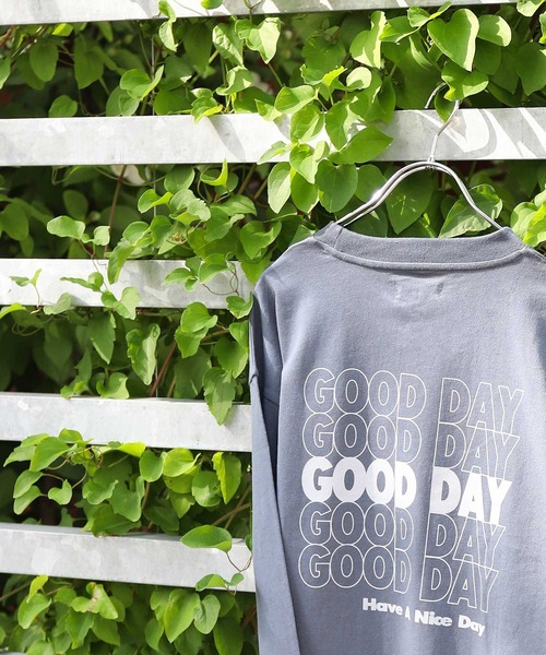 ZIP FIVE（ジップファイブ）の「【ZIP FIVE】LOOSE LOGO L/S T-SHIRT /ロゴオーバーサイズ長袖Tシャツ（Tシャツ/カットソー・メンズ・ホワイト/ブラック/ネイビー/グリーン/チャコール・MEDIUM/LARGE/X-LARGE）」の10枚目の写真