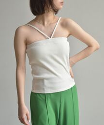 RETRO GIRL | デザインテレコキャミ(キャミソール)