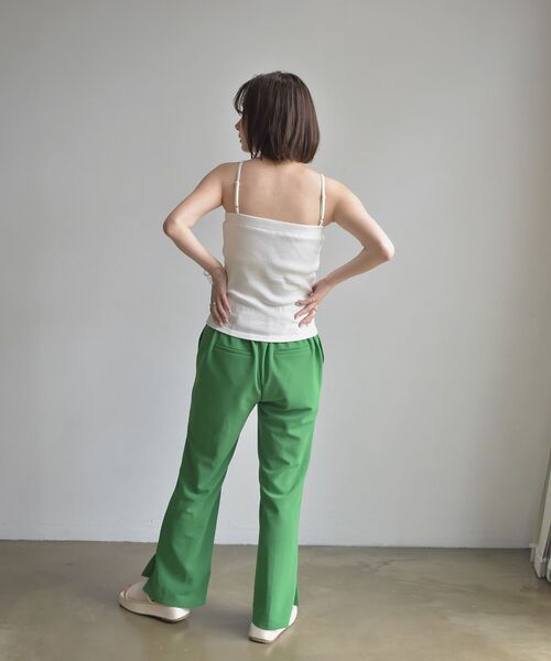 RETRO GIRL（レトロガール）の「デザインテレコキャミ（キャミソール・レディース・ホワイト/ブラック/ピンク/グリーン・FREE）」の12枚目の写真