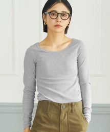 coca（coca） | 細リブトップス(Tシャツ/カットソー)