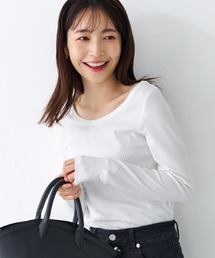 coca（coca） | 細リブトップス(Tシャツ/カットソー)
