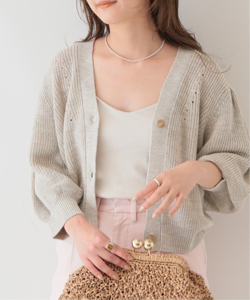 SLOBE IENA(スローブイエナ)の「《追加》パット付ベーシックキャミ(キャミソール・レディース・ブラック/アイボリー・FREE)」の9枚目の写真