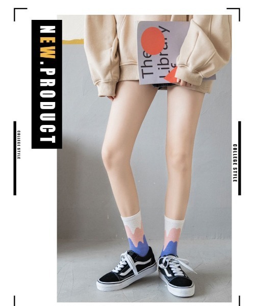 ANGEL SOCKS／1251WAVEソックス 2296803（ソックス/靴下