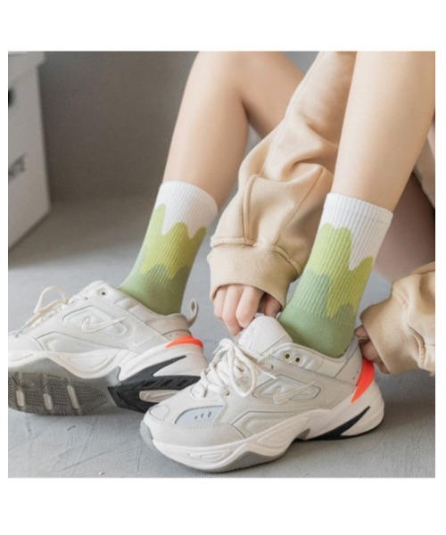 ANGEL SOCKS／1251WAVEソックス 2296803（ソックス/靴下