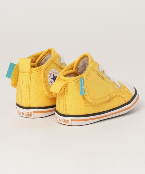 CONVERSE(コンバース)の「converse コンバース 12-15BB AS N SIDETAPE ベビー オールスター N サイドテープ 37302000 YELLOW(スニーカー・キッズ・イエロー・12.5/13/12/14.5/14/15 /13.5)」の2枚目の写真