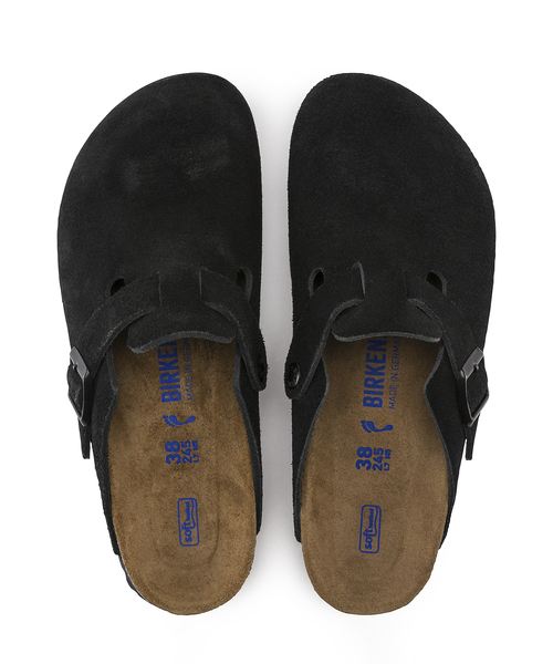 BIRKENSTOCK（ビルケンシュトック）の「【BIRKENSTOCK/ビルケンシュトック】 BOSTON SUEDE LEATHER（スリッポン・レディース・ブラック/ベージュ・37/39/38/36）」の13枚目の写真