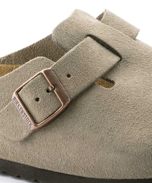 BIRKENSTOCK（ビルケンシュトック）の「【BIRKENSTOCK/ビルケンシュトック】 BOSTON SUEDE LEATHER（スリッポン・レディース・ブラック/ベージュ・37/39/38/36）」の15枚目の写真