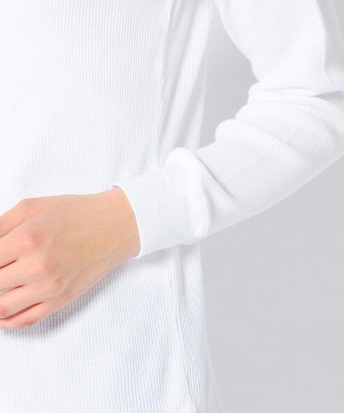 Another Edition（アナザーエディション）の「ワッフルプルオーバー/AEBC WAFFLE PO◆（Tシャツ/カットソー・レディース・ホワイト/ライトグレー/ライトピンク・フリー）」の13枚目の写真