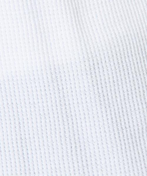 Another Edition（アナザーエディション）の「ワッフルプルオーバー/AEBC WAFFLE PO◆（Tシャツ/カットソー・レディース・ホワイト/ライトグレー/ライトピンク・フリー）」の9枚目の写真