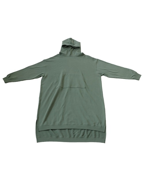 antiqua（アンティカ）の「オーバーサイズスウェットワンピース（ワンピース・レディース・アッシュグレー/ブラック/グリーン・FREE）」の6枚目の写真