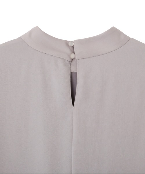 PROPORTION BODY DRESSING(プロポーションボディドレッシング)の「パールネックブラウス / 1212210910(シャツ/ブラウス・レディース・オフホワイト/グレー/ブラウン・FREE)」の18枚目の写真