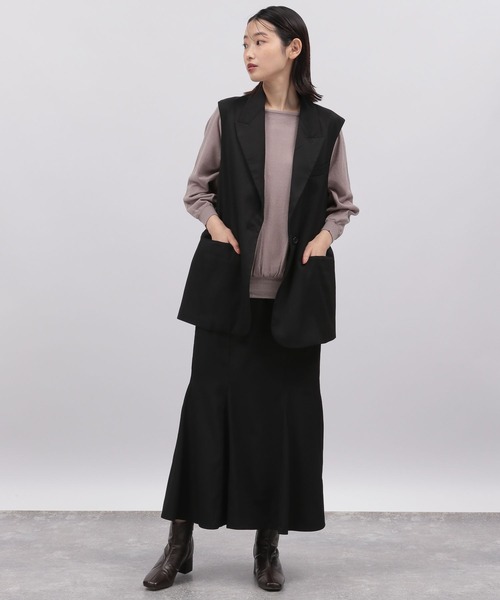 LAKOLE（ラコレ）の「マーメイドロングスカート / 164185（スカート・レディース・スカイブルー/ブラック/サンドグレー・SMALL/MEDIUM）」の4枚目の写真