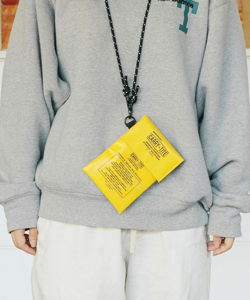 Penco（ペンコ）の「Penco ペンコ キャリータイトケース S（コインケース・メンズ・オレンジ/ホワイト/グリーン/レッド/グレー/ブルー/ライトブルー/ブラック/カーキ/イエロー・FREE）」の8枚目の写真