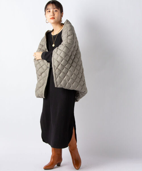 Traditional Weatherwear(トラディショナルウェザーウェア)の「◇【WEB限定】【TRADITIONAL WEATHERWEAR】MULTI BLANKET DOWN PA(ダウンジャケット/コート・レディース・チャコールグレー/ブラック/オフホワイト・FREE)」の19枚目の写真