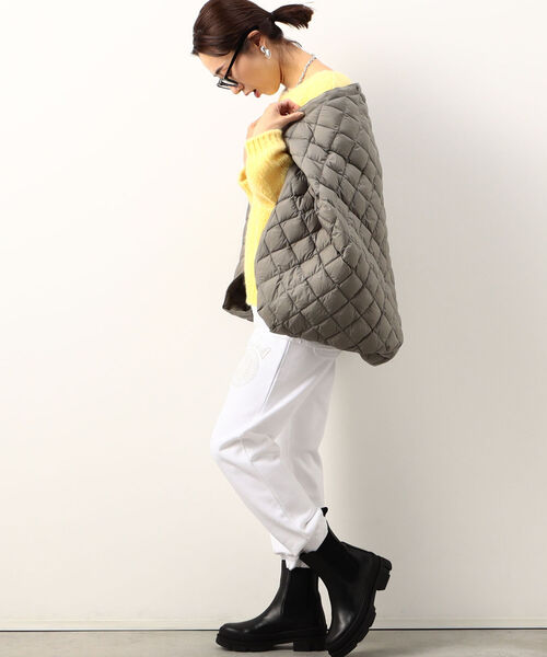 Traditional Weatherwear(トラディショナルウェザーウェア)の「◇【WEB限定】【TRADITIONAL WEATHERWEAR】MULTI BLANKET DOWN PA(ダウンジャケット/コート・レディース・チャコールグレー/ブラック/オフホワイト・FREE)」の8枚目の写真