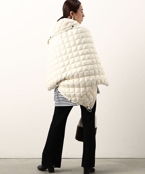 Traditional Weatherwear(トラディショナルウェザーウェア)の「◇【WEB限定】【TRADITIONAL WEATHERWEAR】MULTI BLANKET DOWN PA(ダウンジャケット/コート・レディース・チャコールグレー/ブラック/オフホワイト・FREE)」の21枚目の写真