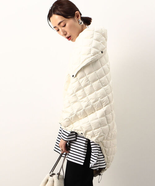 Traditional Weatherwear(トラディショナルウェザーウェア)の「◇【WEB限定】【TRADITIONAL WEATHERWEAR】MULTI BLANKET DOWN PA(ダウンジャケット/コート・レディース・チャコールグレー/ブラック/オフホワイト・FREE)」の14枚目の写真