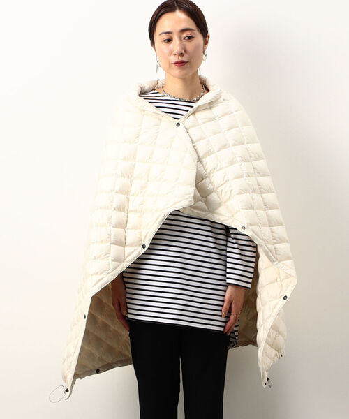Traditional Weatherwear(トラディショナルウェザーウェア)の「◇【WEB限定】【TRADITIONAL WEATHERWEAR】MULTI BLANKET DOWN PA(ダウンジャケット/コート・レディース・チャコールグレー/ブラック/オフホワイト・FREE)」の18枚目の写真