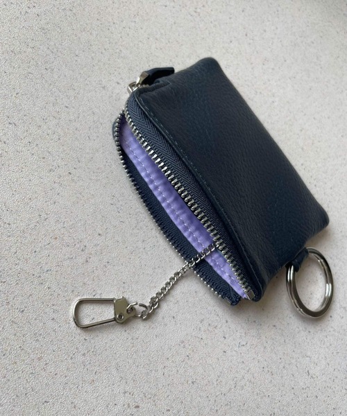 URBAN RESEARCH DOORS（アーバンリサーチドアーズ）の「ミニウォレット（財布・レディース・ベージュ系その他/パープル系その他/グリーン/ネイビー・-）」の3枚目の写真