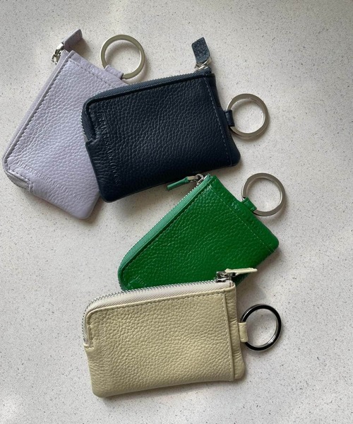 URBAN RESEARCH DOORS（アーバンリサーチドアーズ）の「ミニウォレット（財布・レディース・ベージュ系その他/パープル系その他/グリーン/ネイビー・-）」の5枚目の写真