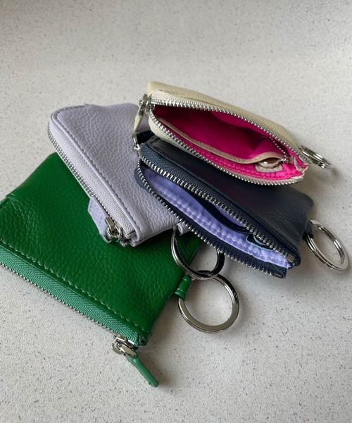 URBAN RESEARCH DOORS（アーバンリサーチドアーズ）の「ミニウォレット（財布・レディース・ベージュ系その他/パープル系その他/グリーン/ネイビー・-）」の7枚目の写真