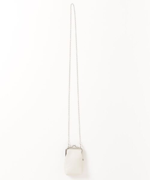 beautiful people(ビューティフルピープル)の「beautiful people mini clasp pouch 7235511960(その他小物・レディース・ホワイト/ブラック/ベージュ・FREE)」の5枚目の写真