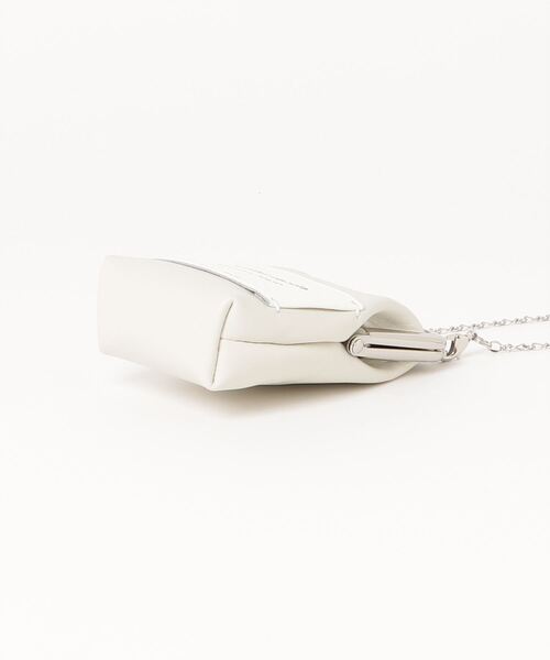 beautiful people(ビューティフルピープル)の「beautiful people mini clasp pouch 7235511960(その他小物・レディース・ホワイト/ブラック/ベージュ・FREE)」の6枚目の写真