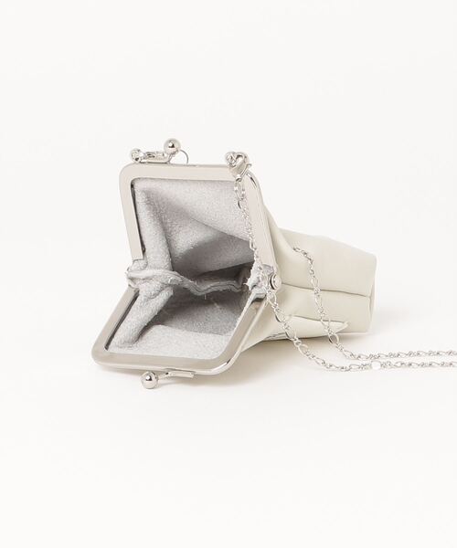 beautiful people(ビューティフルピープル)の「beautiful people mini clasp pouch 7235511960(その他小物・レディース・ホワイト/ブラック/ベージュ・FREE)」の8枚目の写真