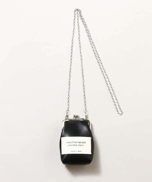 beautiful people(ビューティフルピープル)の「beautiful people mini clasp pouch 7235511960(その他小物・レディース・ホワイト/ブラック/ベージュ・FREE)」の7枚目の写真